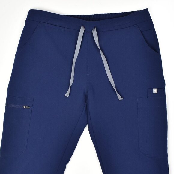 FIGS TW2000 Yola Skinny Scrub Pants Technical Collection Navy S - Picture 4 of 7